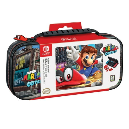 Game Traveler Deluxe Travel Case for Nintendo Switch - Super Mario Odyssey [Brand New]