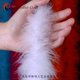 thumbnail image 2 of 2Meters Baby Pink Marabou Feather Boa Turkey Feathers Ribbon Shawl For Wedding Dress Making Decoration Plumes Crafts, 2 of 4