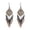 H, variant on QIQUWOHUL Colorful Rice Pearl Ear Giving Gifts For Women's Earrings Handmade Jewelry Personalized Tassel Earrings