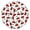 White-497, variant on Round Picnic Table Cloth 100% Waterproof & Oil Proof, Elastic Fitted Table Cover for 36"-44" Round Tables, for Dining, Camping, Outdoor