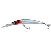 Yo-Zuri Crystal Minnow Deep Diver, 5-1/4" Red Head Hard Bait Fishing Lure
