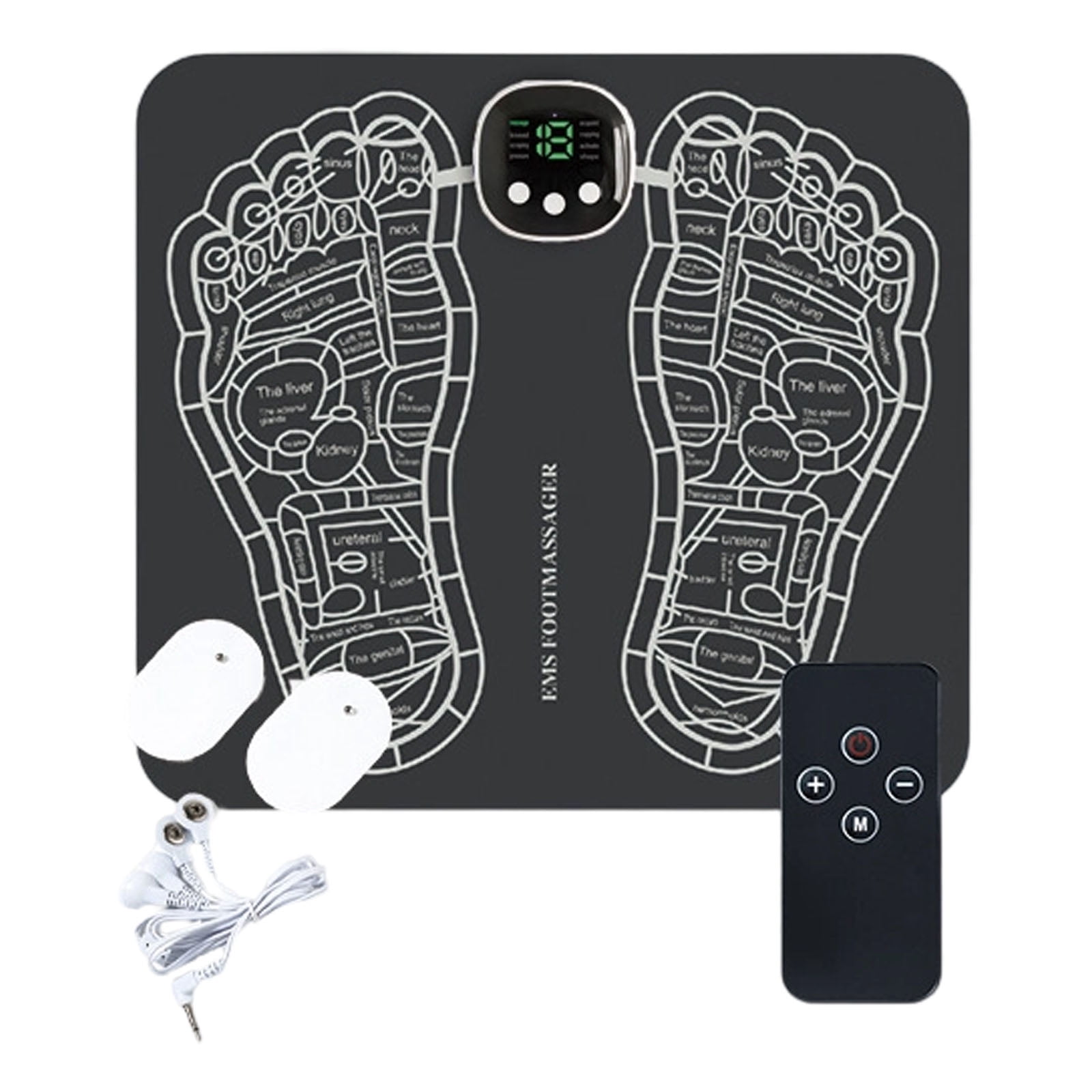 ZMKIAG Portable Foot Massager for Neuropathy Relief - Muscle Stimulator Machine for Soothing Comfort, Circulation and Revitalization for Tired Feet and Ankles