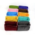thumbnail image 5 of Bolsa de fieltro para cosméticos, multifuncional, para mujer, bolsa de viaje de gran capacidad, bolsa de almacenamiento con broche de fieltro, 5 of 5