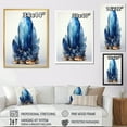 thumbnail image 4 of Designart "Peaceful Blue Stone Simplicity I" Spiritual Stone Wall Art Prints, 4 of 7