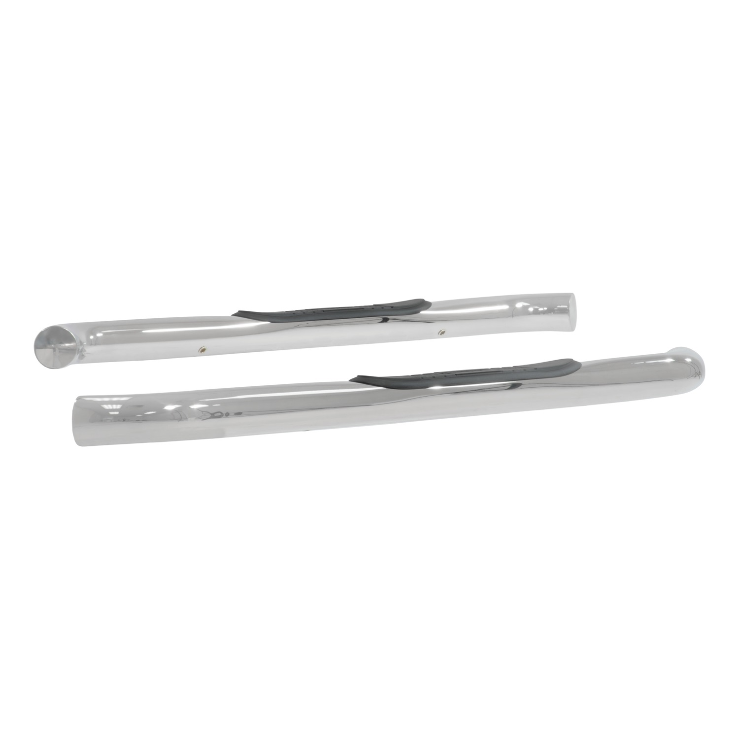 ARIES 3 Inch Round Side Bars Fits select: 2015-2018 CHEVROLET SILVERADO K1500 LT, 2014 CHEVROLET SILVERADO K1500