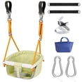thumbnail image 2 of Chuvikid Toddler Swing,Heavy Duty Rope Anti-Slip Swing Seat Suitable for Indoor & Outdoor,Birthday Gifts for 1-3 3-5 5-8 Year Old, 2 of 7