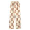 thumbnail image 6 of Mifsaly Women's Plaid Pajama Pants Elastic Waist Flannel Pant Lounge Pj Bottoms Classic Winter Sleeping Warm Clothing with Pockets, 6 of 6