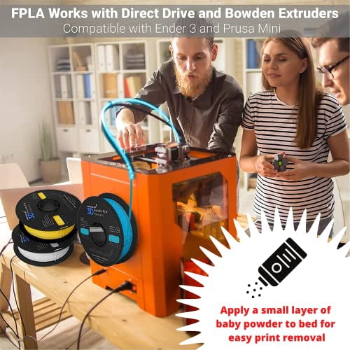 ATARAXIA ART Flexible PLA Filament,1Kg/2.2lb,Better Than TPU,89A Shore Hardness,Patent Formula,With Filament Storage Bag,Pantone Match,FPLA Brown