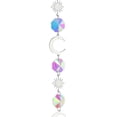 thumbnail image 2 of Carillón De Viento Wind Chime Crystal Catcher Adornos colgantes Marco redondo Colgante Decoración para el hogar Sywqhk Libre de BPA, 2 of 8