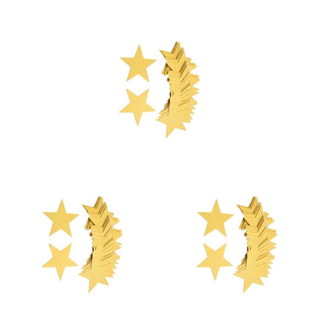 Yuarrent Estrellas colgantes Adorno de carteles pequeños Decoración de fiesta Adornos de estrellas Suministros festivos para actividad Type1 NO1
