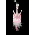 thumbnail image 3 of Kurt Adler 5.5-Inch Pink and White Flamingo Christmas Ornament, 3 of 4