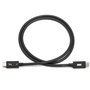 OWC Thunderbolt 4 Cable, Thunderbolt Certified, 1.0 Meter (3.28 ft.), 40 Gb/s Data Transfer, 100W Power Charging, Compatible with Thunderbolt 4, Thunderbolt 3, USB-C, and USB4 Devices, Black