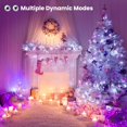 thumbnail image 3 of Luces navideñas Brizled RGB de 66 pies y 200 LED con control remoto a prueba de agua, 3 of 8