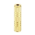 thumbnail image 4 of AMZER Gold Plated 3.5mm Stereo Jack Female to 3.5mm Female Audio Adapter Coupler Jack Socket Adapter for Stereo cable, Speakers and Headphones, 4 of 4