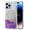 Darkpurple, variant on Compatible with iPhone 13 Pro Max Case Compatible with MagSafe, Transparent Marble White Glitter Point Case, Shockproof Protection Phone Case for Women Girls for iPhone 13 Pro Max - Green