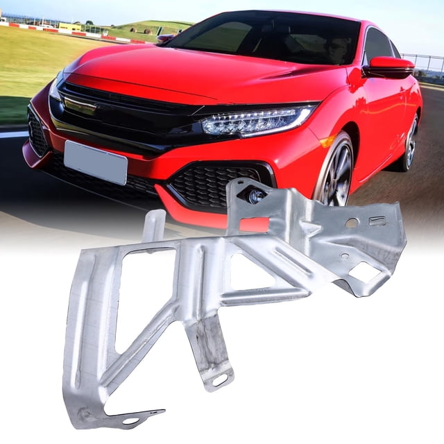 Front Mud Flap Support Bracket Mudguard Holder High Strength Metal Replacement for DX SE Si 2016 - 2021 with Easy Installation Snug Fit