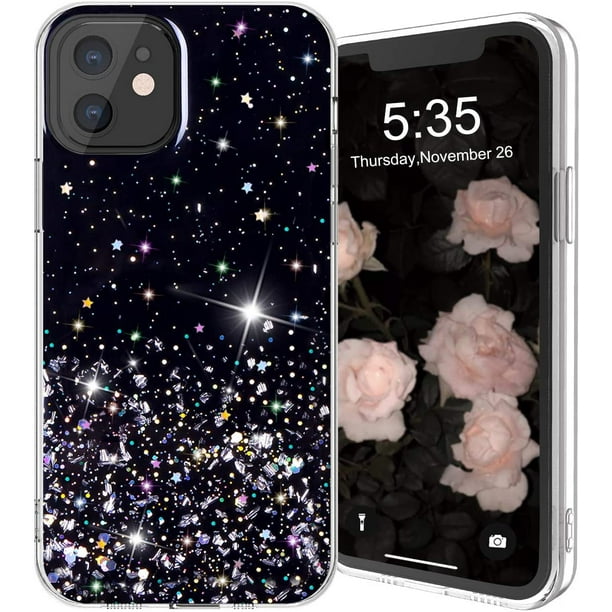 Dteck Glitter Case For iPhone 12 Pro Max 6.7" for Women Girls Bling Shiny Sparkling Girls