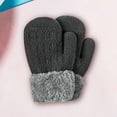 thumbnail image 3 of Toddler Lined Fleece Winter Mitten - Warm Snow Gloves for Infant Kids, Boys & Girls, 3 of 8