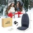 thumbnail image 2 of Snailax Massage Seat Cushion with 10 Vibration Motors, Back Massage Chair Pad for Back Pain Relief,Father's Day Gifts, 2 of 7
