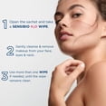 thumbnail image 4 of Toallitas Bioderma Sensibio H2O, limpiadoras biodegradables, 50 unidades, 4 of 5