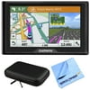 Garmin Drive 61 LM GPS Navigator with Driver Alerts USA (010-01679-0B) with PocketPro XL Hardshell Case for 7-Inch Tablets & 1 Piece Micro Fiber Cloth