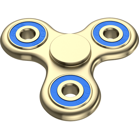 Tri-Spinner for Kids & Adults 360 Spinner Helps Focusing Fidget Toy 3D Figit 