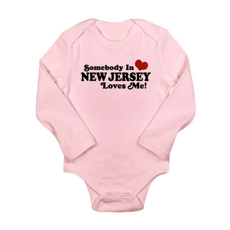 

CafePress - Newjerseyloves - Long Sleeve Infant Bodysuit
