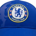 thumbnail image 3 of Icon Sports Chelsea FC Futbol Club Embroidered Logo 6 Panel Cap Soccer - Navy Faded Logo [Custom Name/Number], 3 of 5