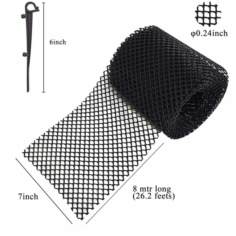 Deer Fence Netting, Feet Bird Netting Anti Bird Deer Protection Net Reusable Protective Garden Netting for Plants Fruit Trees Vegetables Against Birds, Deer and Other Animals(26*1Ft)