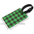 thumbnail image 2 of Gaeub One Size Printed Travel Luggage Identification Tags, Golf Bag Tags with Information Bar on The Back - 3.4 x 2.1 inch, 2 of 8