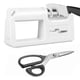 thumbnail image 1 of Knife Sharpener, Sharpener with Scissors Sharpener, Knife Sharpener Tool for Repairing, Restoring White, 1 of 5