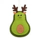 thumbnail image 2 of 3 colgantes navideños con forma de aguacate, ideales para decorar el árbol de Navidad o fiestas., 2 of 7