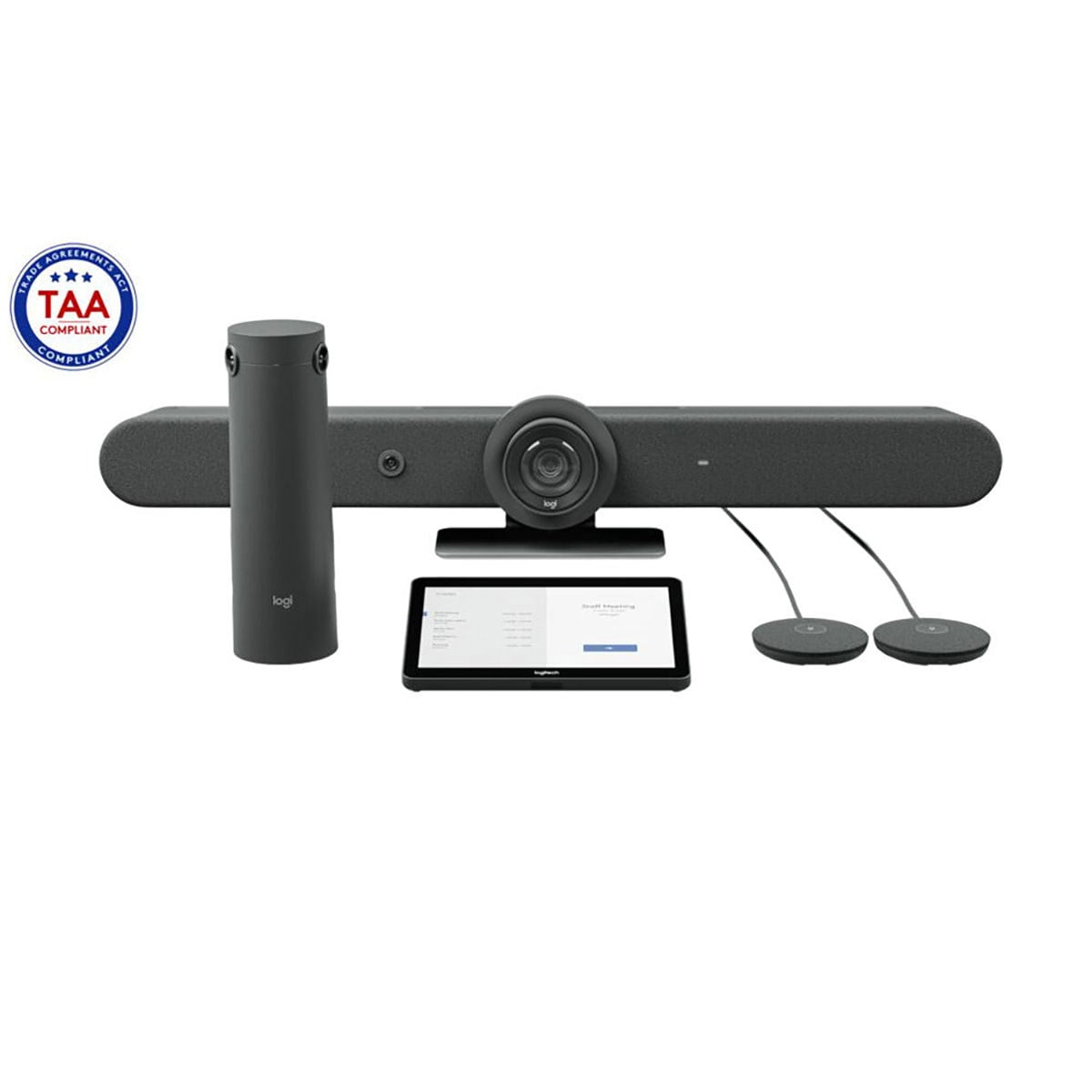 Logitech Rally Bar+Sight Room Kit - For Video Conferencing - TAA Compliant
