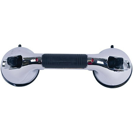 - Carex Chrome Ultra Grip Grab Bar Bath Handle, 12
