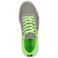 thumbnail image 3 of TOMMY HILFIGER Mens Gray Mixed Media Pull Tab Cushioned Removable Insole Numly Round Toe Wedge Lace-Up Athletic Sneakers 8, 3 of 3