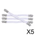 thumbnail image 1 of Sujetadores de sábanas,Correas para sábanas Sujetadores para fundas de tablas de planchar,Clips elásticos para sujetar las esquinas,pinzas para sujetar los tirantes,Sujetadores de funda de, 1 of 4