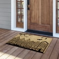 thumbnail image 2 of My Texas House Natural/Black Bats Halloween Outdoor Coir Doormat, 30 in x 48 in, 2 of 6