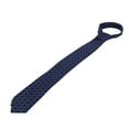 thumbnail image 3 of Corbata de traje Corbata de hombre Corbata azul marino de alta densidad Corbata azul Rendimiento de primer nivel Jadeshay  A, 3 of 8
