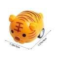 thumbnail image 3 of Jouet Drôle Mignon Voiture à Rétrofriction Animal Voiture Mignonne Jaune, 3 of 8