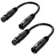 thumbnail image 1 of Adaptador DMX Cable Matters de 3 pines macho a 5 pines hembra, paquete de 2, 1 of 7