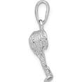 thumbnail image 2 of Sterling Silver Polished Palm Tree W/Coconuts Pendant(Length 25.4) - Jbsp, 2 of 5