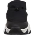 thumbnail image 2 of Ash Eko Black Front Lace Up Puffy Drawcord Round Toe Platform Fashion Sneakers (Black, 5), 2 of 6