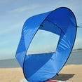 thumbnail image 2 of Voile de Kayak Bleue Planche à Pagaie en Pvc Voile Kayak Downwind, 2 of 5
