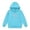 Sky Blue*, variant on RUTAYY Girls Pullover Hoodie Cross with Pink Bow Graphic Long Sleeve Casual Fall Sweatshirt with Front Pocket for Kids