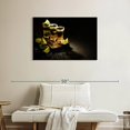 thumbnail image 2 of Elephant Stock Tequila Shots Wall Art - Horizontal Canvas Wall Art - Living Room Wall Decor - Food And Drink Canvas - Black And Yellow Decor - 36" x 24", 2 of 8