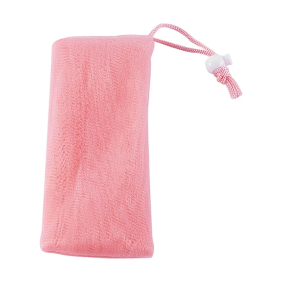 Multi-Layered, Thickened Foaming Net, Ultra-Soft Bath Soap Bag (Random Color), Mohdy Plastic Soap Bag, Soap Foaming Mesh Bag Bags Bar Scrubber Travel Accessories Cleaning Drying (Random Color), 1
