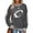 Grey, variant on Holzkary Football Sweatshirt for Women Graphic Print Sunday Casual Long Sleeve Crewneck 2025 Fall Pullover Football Funny Sweatshirt Graphic Print Sunday Sweatshirts Fall Outfits Coffee Xxl
