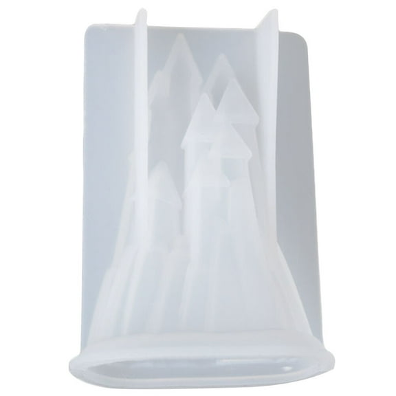 WSTEER Creative 3D Silicone Mold Castle Crystal Epoxy Mold for DIY Craft Projects