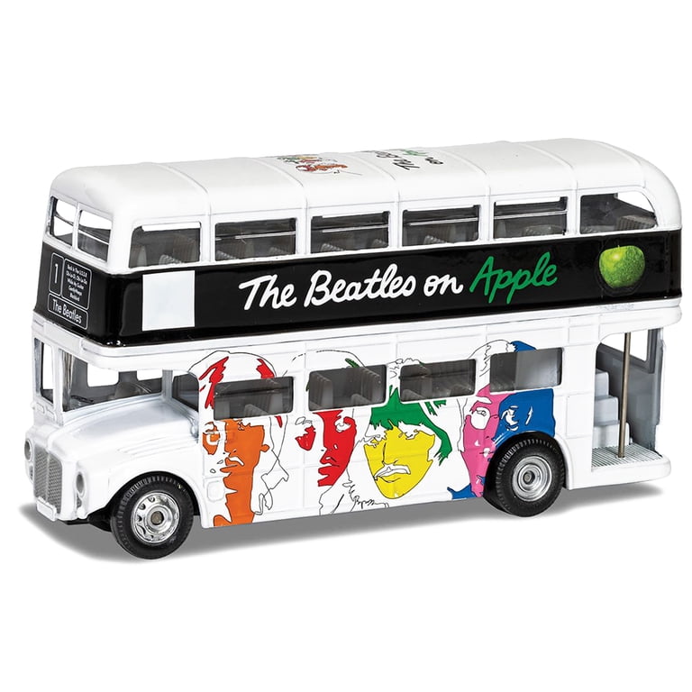 ビートルズ　CORGI ミニカー Corgi The Beatles London Double Decker Bus White Album Diecast