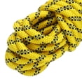 thumbnail image 4 of Uxcell 1Pc Polypropylene Rope Diamond Braid Nylon Cord High Strength 3/8" x 50ft Yellow, Black, 4 of 6